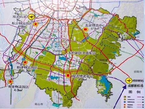 四川天府新区规划抬升简阳发展空间