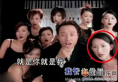 宋祖英林志玲那英昔日龙套囧照 真是天雷滚滚