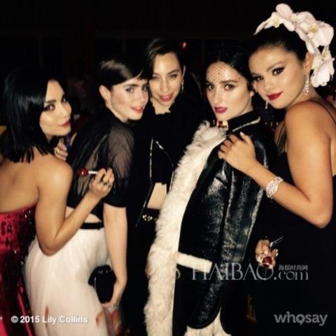 凡妮莎·哈金斯 (Vanessa Hudgens)  ,丽莉·柯林斯 (Lily Collins) ,赛琳娜·戈麦斯 (Selena Gomez)