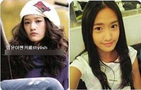 图揭少女时代整容前后对比照 允儿金泰妍路人变仙女