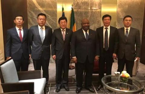 中国交建副总裁孙子宇会见加蓬总统阿里·邦戈