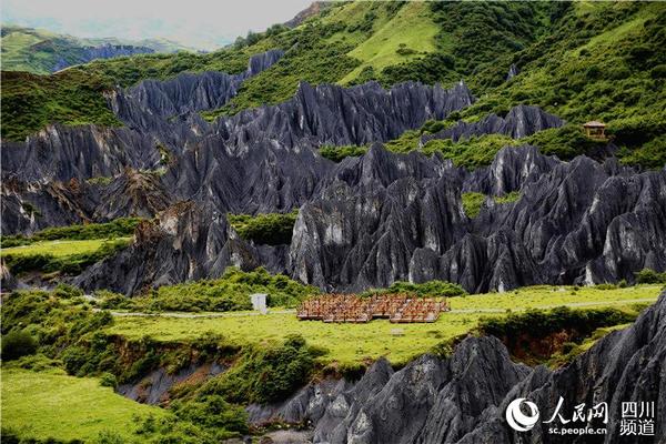 墨石?原来甘孜还藏着这样的地质公园(组图)