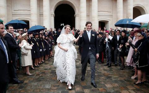 法国举办世纪婚礼拿破仑后人迎娶奥地利女公爵