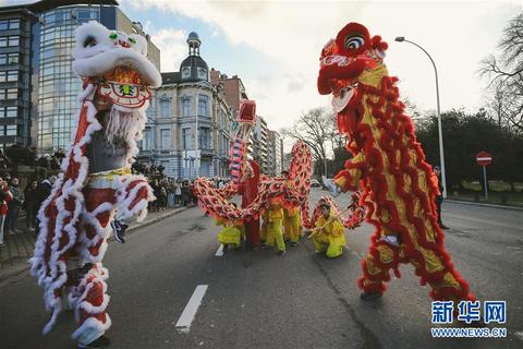 比利时举办"欢乐春节"农历新年庆祝活动