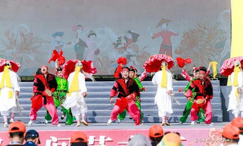 商河鼓子秧歌亮相第十二届中国民间艺术节