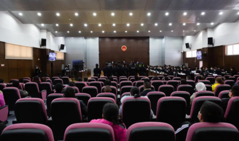 组织领导黑社会组织聚众斗殴开设赌场云南公开开庭审理速某林马某等44
