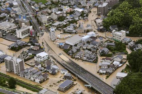 這是2016年熊本地震後首次設置緊急災害對策總部.