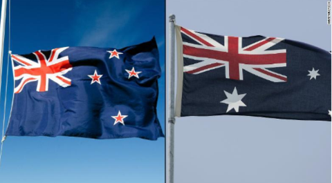 澳大利亚抄袭国旗?新西兰代总理很生气